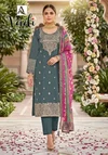 Vadi By Alok Suit Jacquard With Hand Work Dress Material 